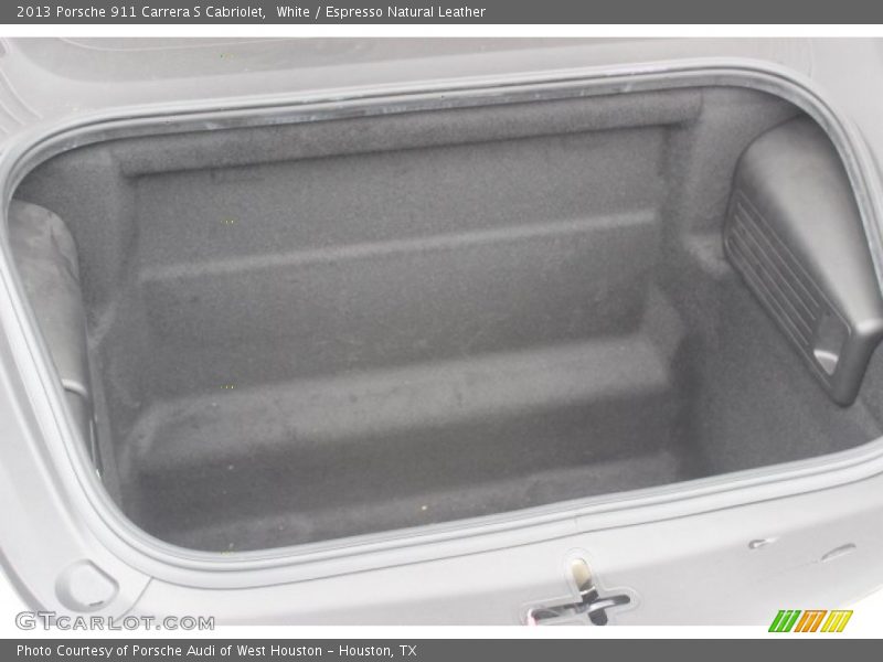 White / Espresso Natural Leather 2013 Porsche 911 Carrera S Cabriolet