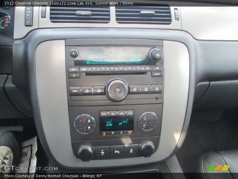 Summit White / Ebony 2012 Chevrolet Silverado 1500 LTZ Crew Cab 4x4