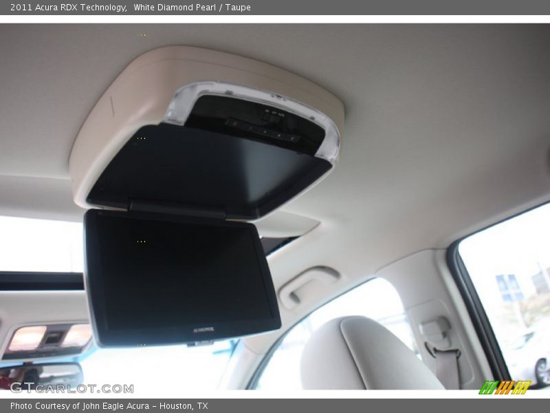White Diamond Pearl / Taupe 2011 Acura RDX Technology