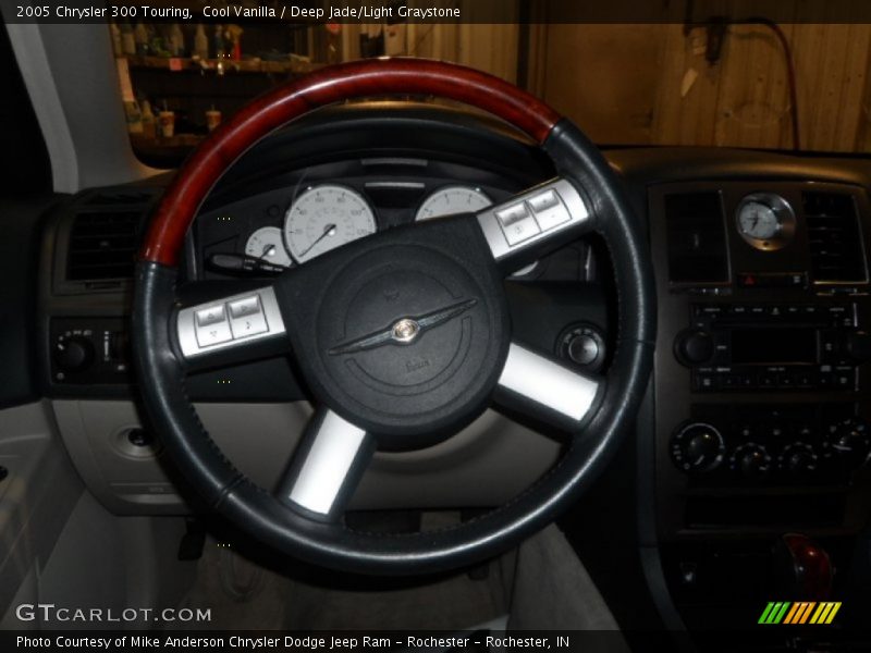 Cool Vanilla / Deep Jade/Light Graystone 2005 Chrysler 300 Touring