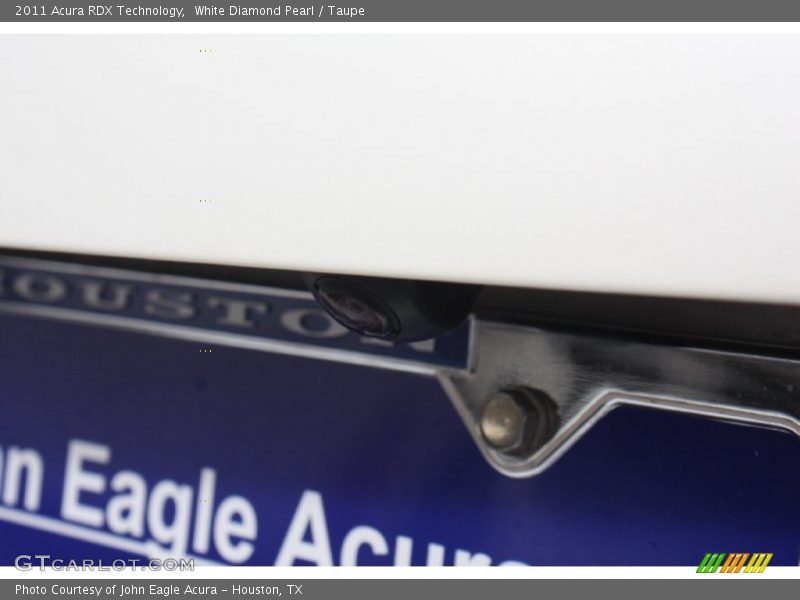 White Diamond Pearl / Taupe 2011 Acura RDX Technology