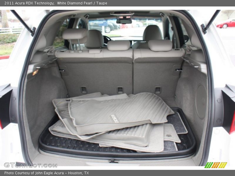 White Diamond Pearl / Taupe 2011 Acura RDX Technology