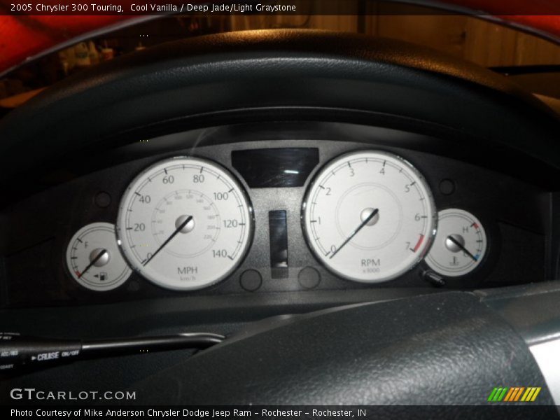 Cool Vanilla / Deep Jade/Light Graystone 2005 Chrysler 300 Touring