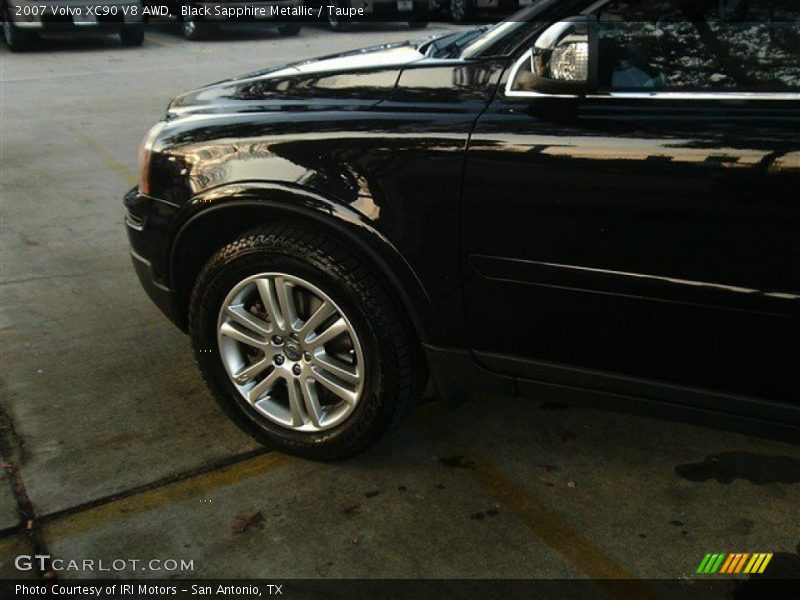 Black Sapphire Metallic / Taupe 2007 Volvo XC90 V8 AWD