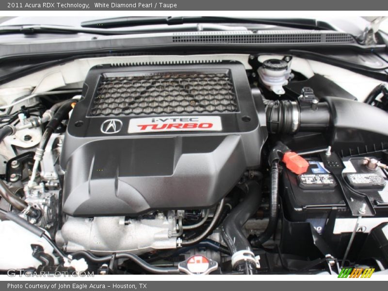 White Diamond Pearl / Taupe 2011 Acura RDX Technology