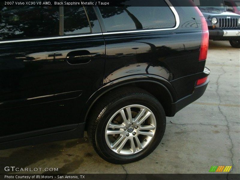 Black Sapphire Metallic / Taupe 2007 Volvo XC90 V8 AWD