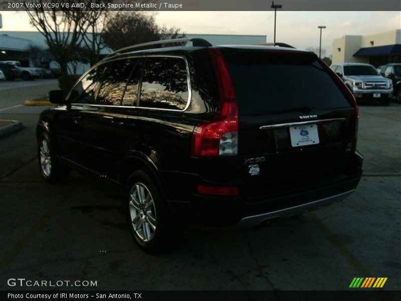 Black Sapphire Metallic / Taupe 2007 Volvo XC90 V8 AWD