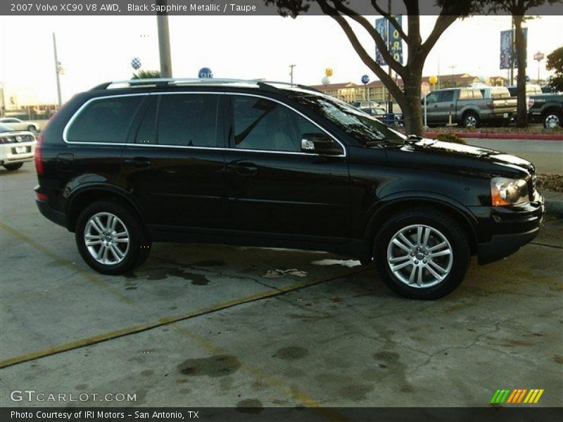 Black Sapphire Metallic / Taupe 2007 Volvo XC90 V8 AWD