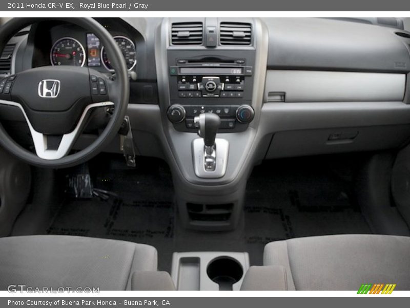 Royal Blue Pearl / Gray 2011 Honda CR-V EX