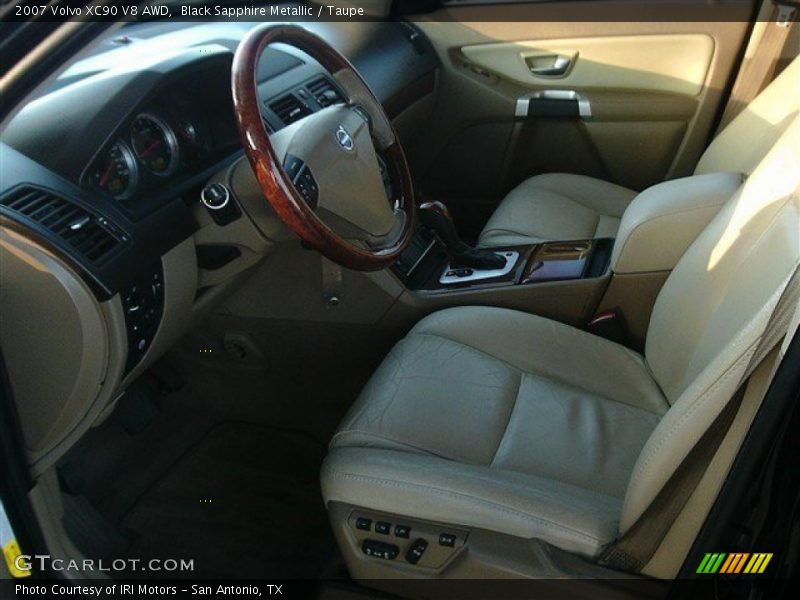 Black Sapphire Metallic / Taupe 2007 Volvo XC90 V8 AWD