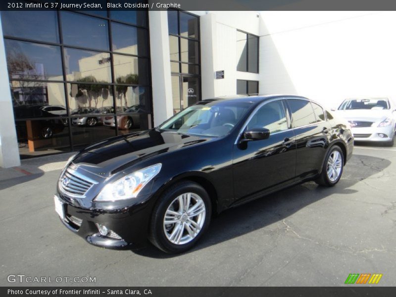 Black Obsidian / Graphite 2012 Infiniti G 37 Journey Sedan
