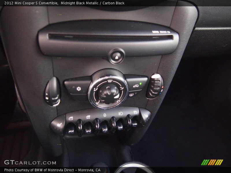 Midnight Black Metallic / Carbon Black 2012 Mini Cooper S Convertible
