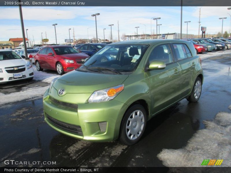 Electric Wasabi / Charcoal Gray 2009 Scion xD