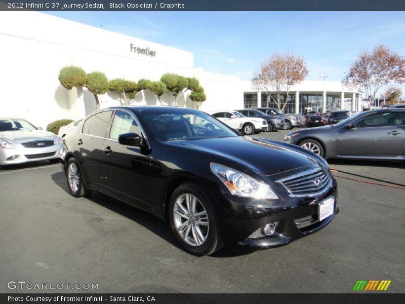Black Obsidian / Graphite 2012 Infiniti G 37 Journey Sedan