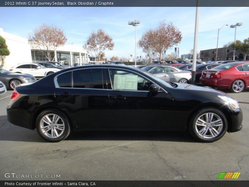 Black Obsidian / Graphite 2012 Infiniti G 37 Journey Sedan