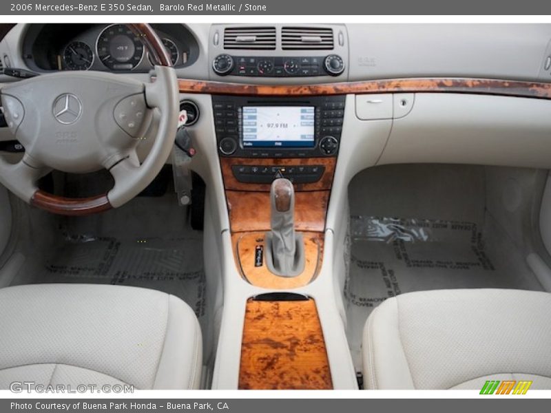 Barolo Red Metallic / Stone 2006 Mercedes-Benz E 350 Sedan