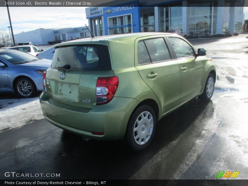 Electric Wasabi / Charcoal Gray 2009 Scion xD
