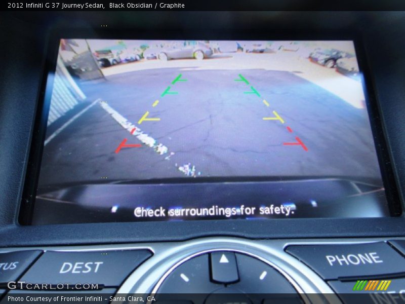 Black Obsidian / Graphite 2012 Infiniti G 37 Journey Sedan