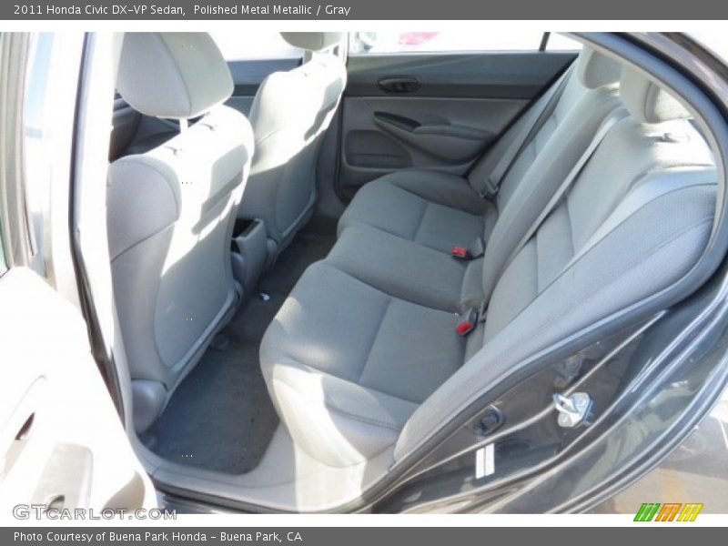 Polished Metal Metallic / Gray 2011 Honda Civic DX-VP Sedan