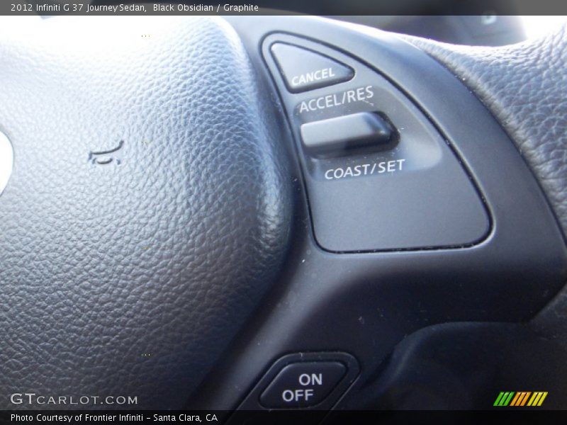 Black Obsidian / Graphite 2012 Infiniti G 37 Journey Sedan