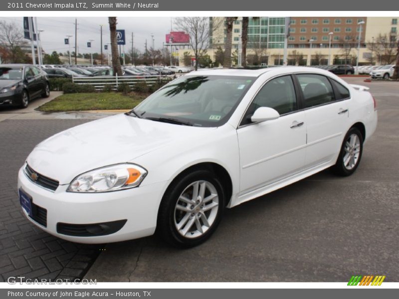 Summit White / Neutral 2011 Chevrolet Impala LTZ