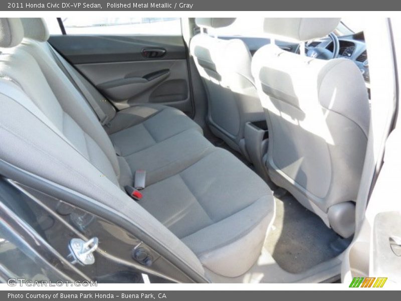 Polished Metal Metallic / Gray 2011 Honda Civic DX-VP Sedan