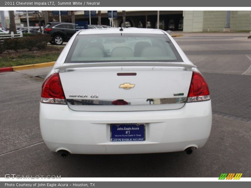 Summit White / Neutral 2011 Chevrolet Impala LTZ