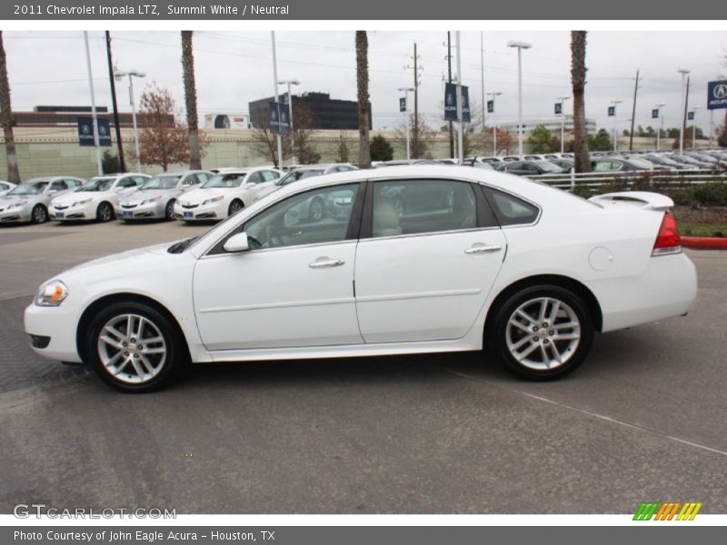 Summit White / Neutral 2011 Chevrolet Impala LTZ