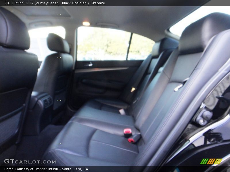 Black Obsidian / Graphite 2012 Infiniti G 37 Journey Sedan