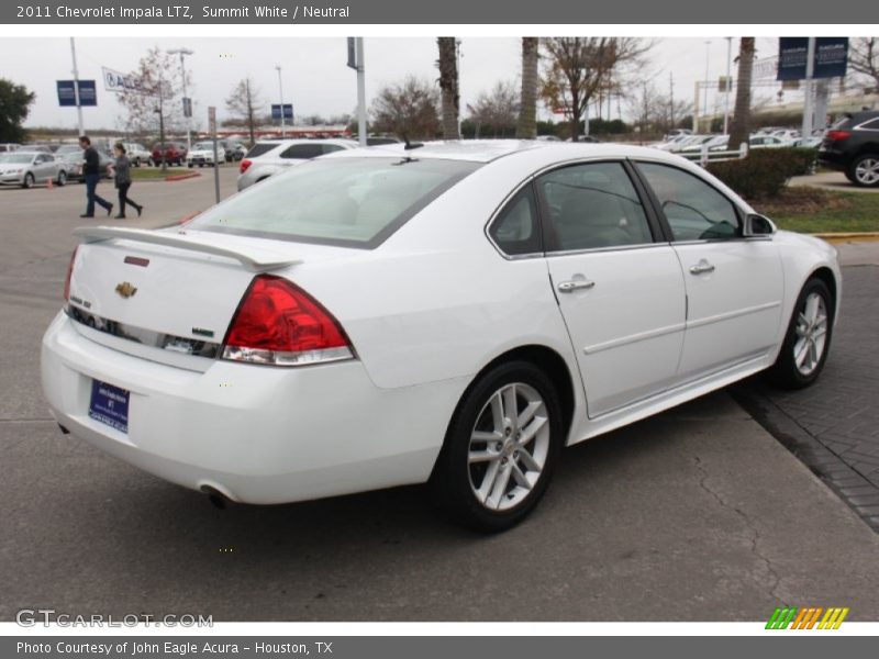 Summit White / Neutral 2011 Chevrolet Impala LTZ