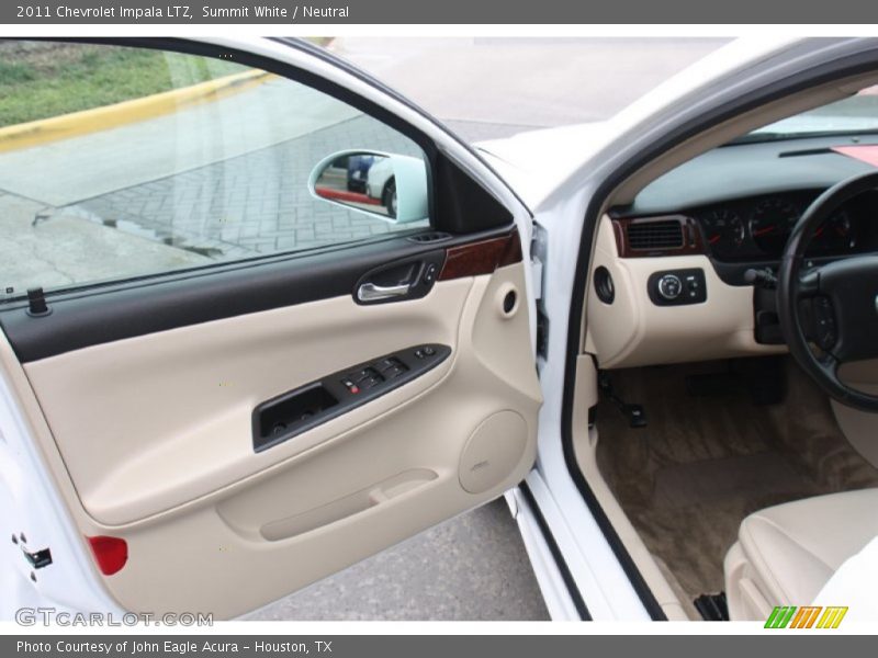 Summit White / Neutral 2011 Chevrolet Impala LTZ