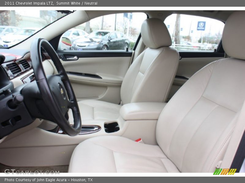 Summit White / Neutral 2011 Chevrolet Impala LTZ