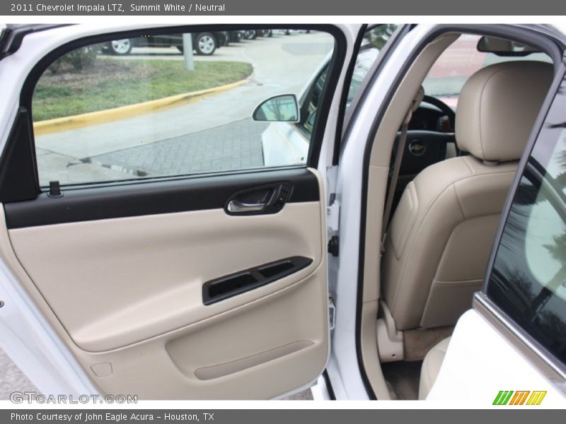 Summit White / Neutral 2011 Chevrolet Impala LTZ