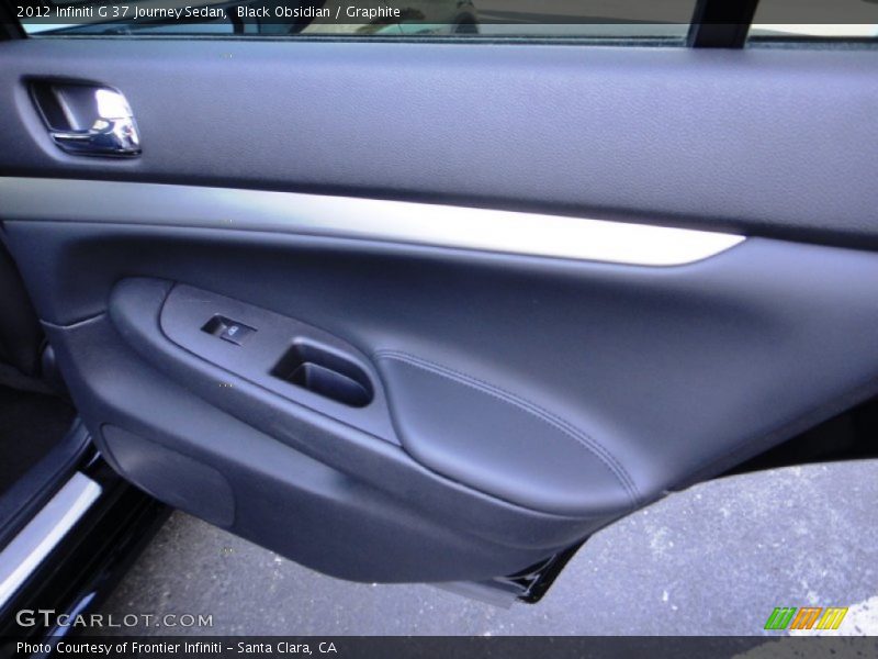 Black Obsidian / Graphite 2012 Infiniti G 37 Journey Sedan
