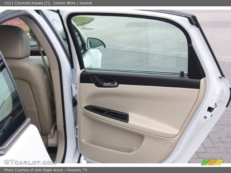 Summit White / Neutral 2011 Chevrolet Impala LTZ
