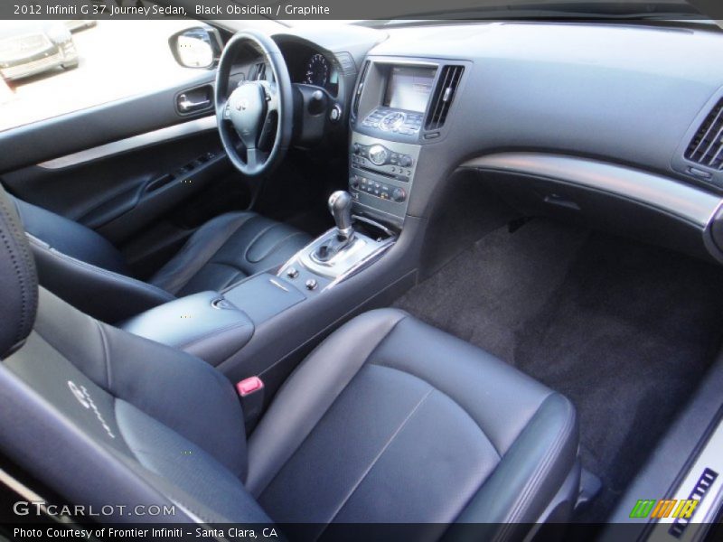 Black Obsidian / Graphite 2012 Infiniti G 37 Journey Sedan