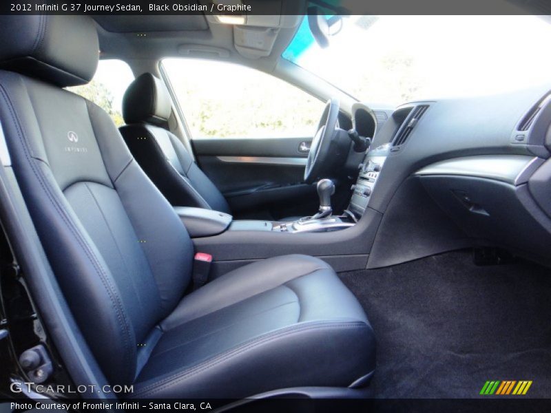 Black Obsidian / Graphite 2012 Infiniti G 37 Journey Sedan