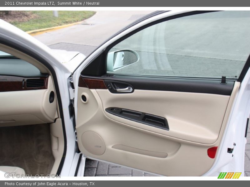 Summit White / Neutral 2011 Chevrolet Impala LTZ