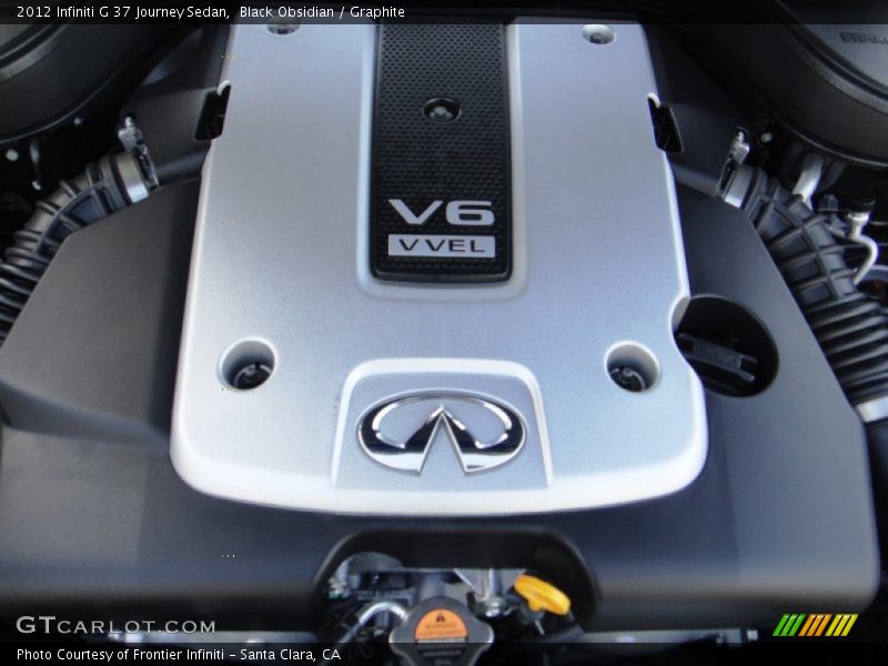 Black Obsidian / Graphite 2012 Infiniti G 37 Journey Sedan