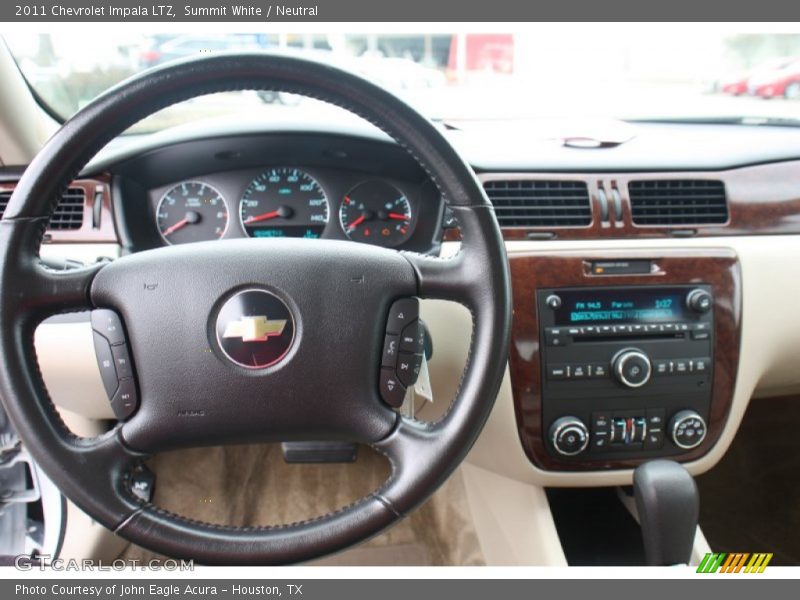 Summit White / Neutral 2011 Chevrolet Impala LTZ