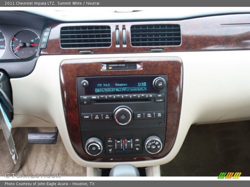 Summit White / Neutral 2011 Chevrolet Impala LTZ