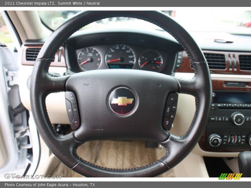 Summit White / Neutral 2011 Chevrolet Impala LTZ
