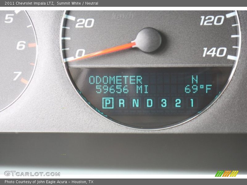 Summit White / Neutral 2011 Chevrolet Impala LTZ