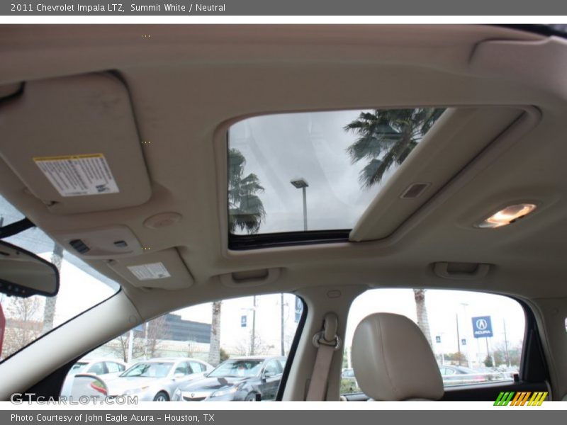 Summit White / Neutral 2011 Chevrolet Impala LTZ