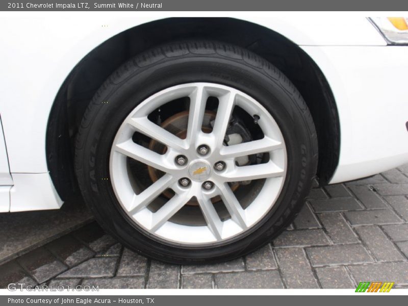 Summit White / Neutral 2011 Chevrolet Impala LTZ