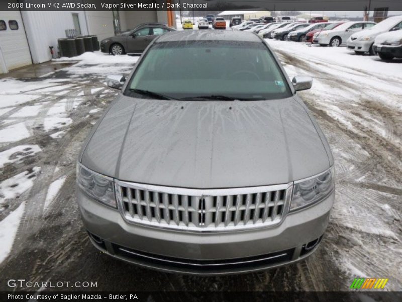 Vapor Silver Metallic / Dark Charcoal 2008 Lincoln MKZ AWD Sedan