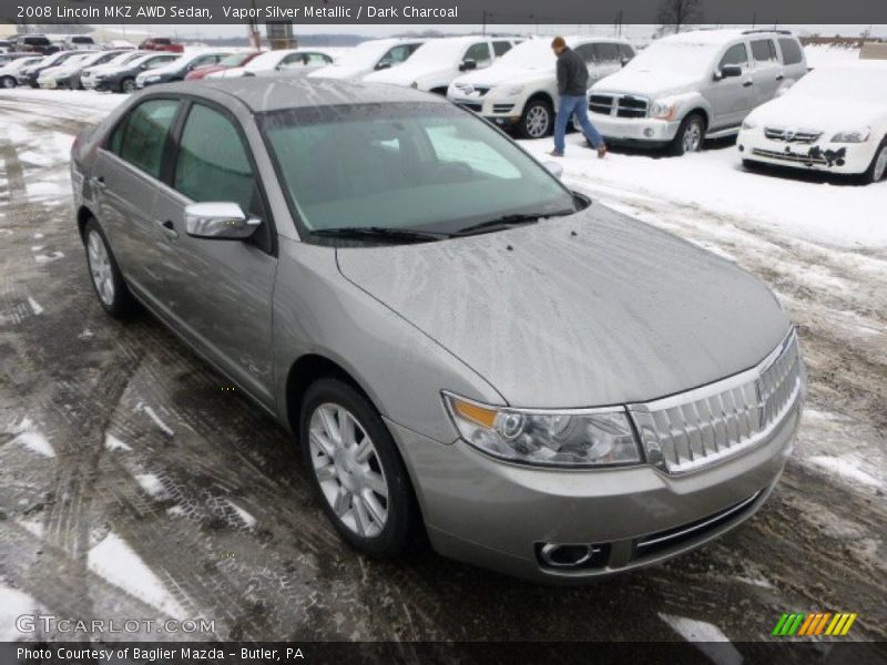 Front 3/4 View of 2008 MKZ AWD Sedan