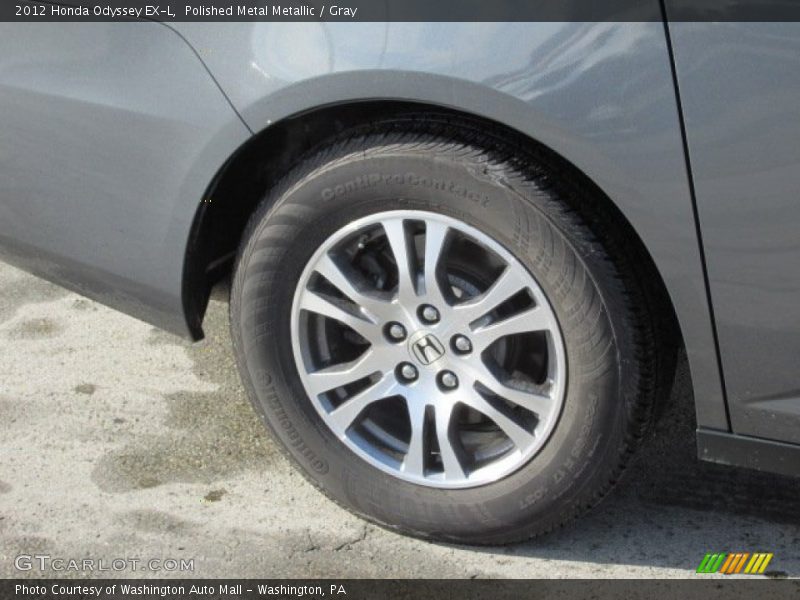 Polished Metal Metallic / Gray 2012 Honda Odyssey EX-L