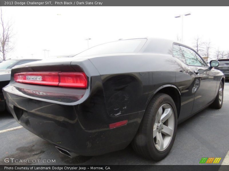 Pitch Black / Dark Slate Gray 2013 Dodge Challenger SXT