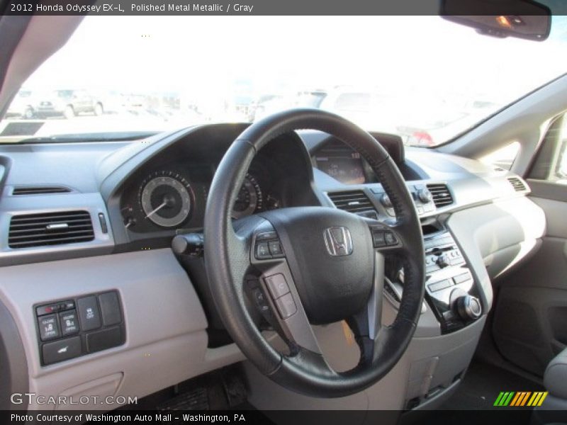 Polished Metal Metallic / Gray 2012 Honda Odyssey EX-L